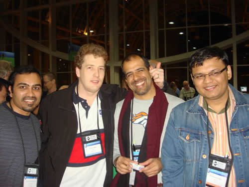 Vijay, Simon, Steve Jones, Pinal Dave