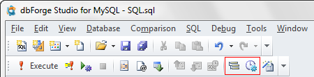 Sql execution plan.