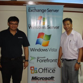 Pinal Dave and Allen Bailochan Tuladhar