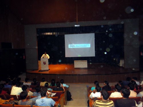 Pinal at Nirma Institute of Technology
