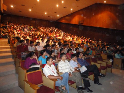 Students at Nirma Institute of Technology