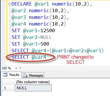 Right-click context menu in SSMS.
