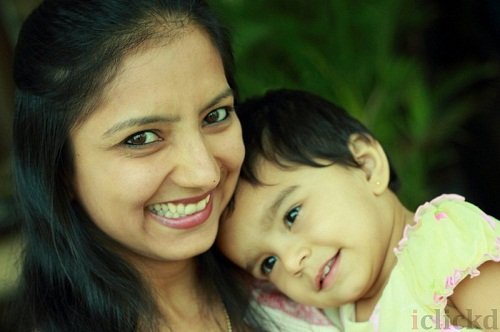The Mom's eyes say, how special her daughter is.