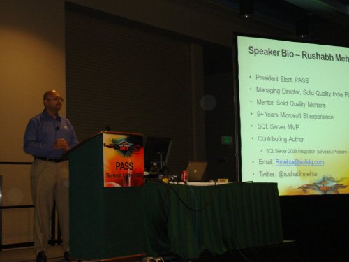 SQL PASS Seattle Summit speaker.