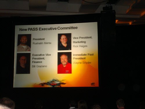 PASS Executive Committee.