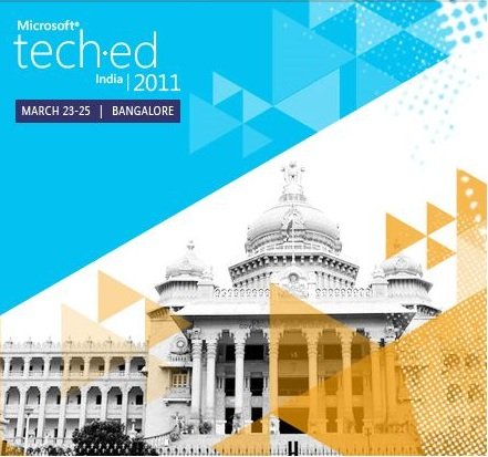 Microsoft Tech-Ed India 2011.
