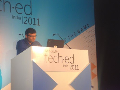 Pinal Dave at TechEd 2011 Pinal Dave at TechEd 2011
