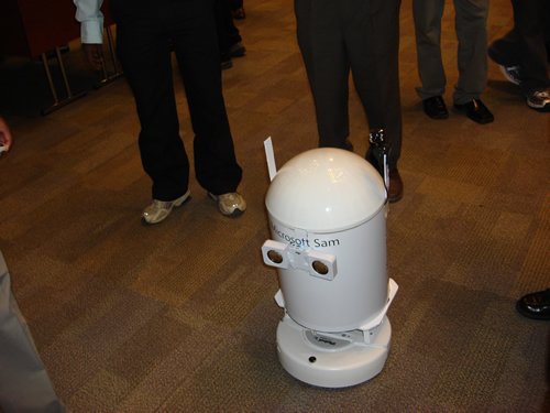 Robotics exhibition at TechEd India 2009.
