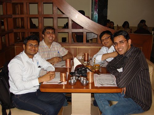 Suprotim, Geetesh, Pinal, Niraj