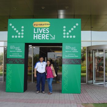 TechEd India 2009 entryway.