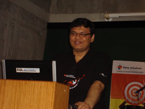 Pinal Dave at Community TechDays