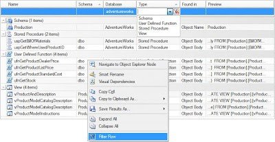 Open SQL Server Object Dependencies.