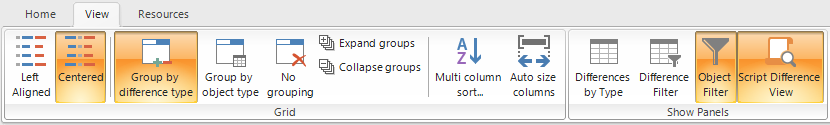 SQL server schema compare tool.