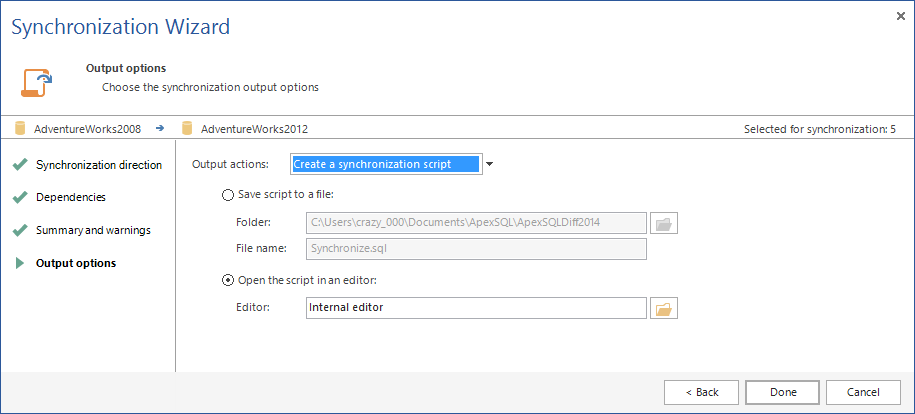 Right-click Format SQL files.