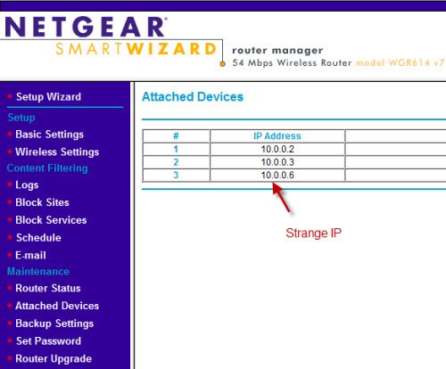 Strange IP in Firewall.