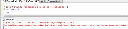 Sql error dialog.