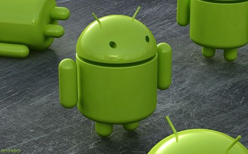 Android robot logo.