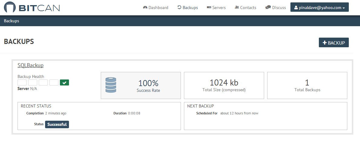 Taking Backup MySQL and MongoDB.