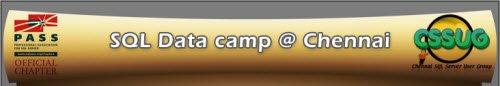 SQL Data Camp Banner.