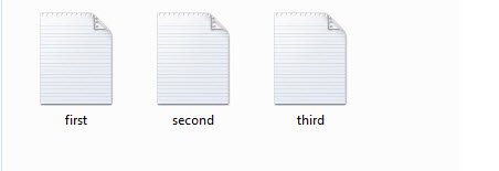 Multiple .sql files.