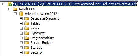 Database Diagrams folder.