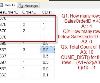 An SQL Server results window.