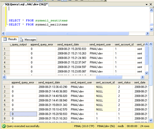 SQL Server - Configure Database Mail.