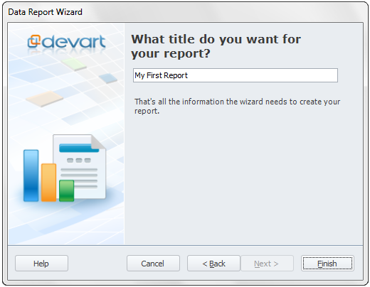 SQL Report Builder Wizard.
