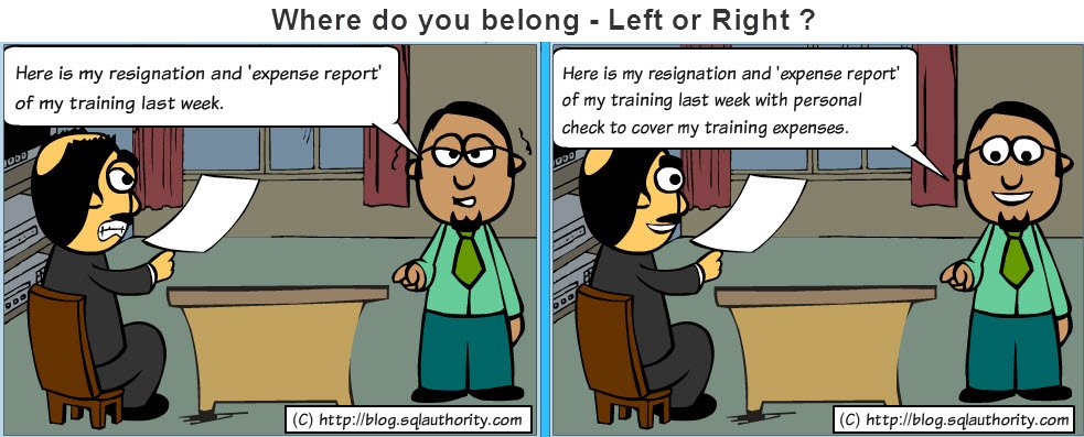 Business training report and resignation.