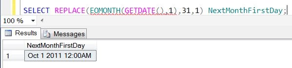 Replace date and time function in query.