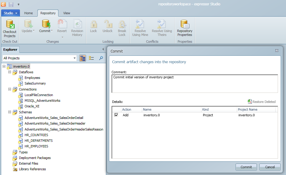 ETL development.