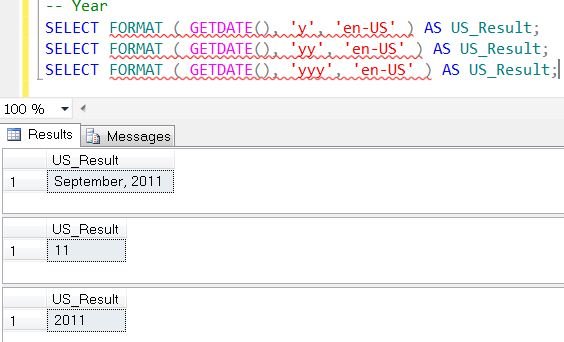 Sql server denali string function format example.