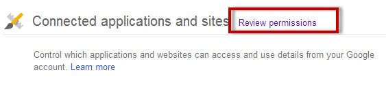 Review permissions.
