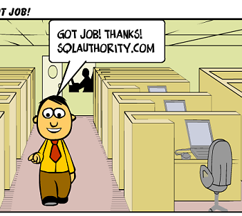 SQL Authority Career Comic.