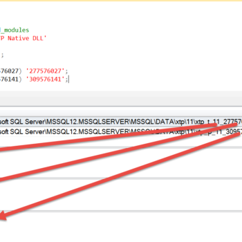 InMemory SQL Server Stored Procedures.
