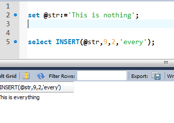 SQL Server query window.