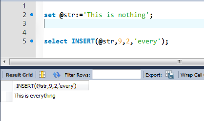 SQL Server query window.