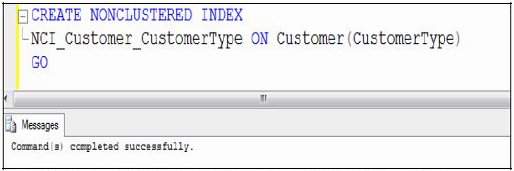 SQL query editor and messages window.