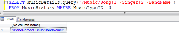 query() method Screenshot 1a