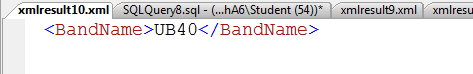 query() method Screenshot 1b