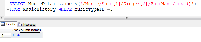query() method Screenshot 1c
