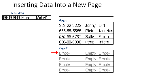 Inserting Data Into Page.