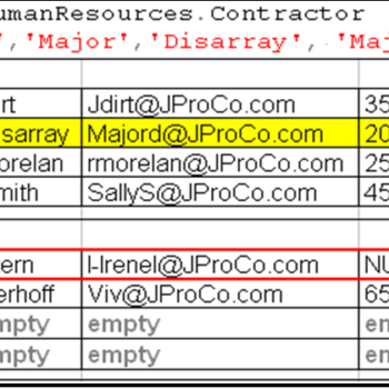 SQL Server query for page split.