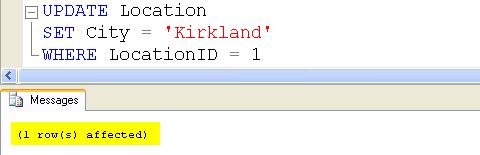 SQL Server Management Studio Execution Plan.