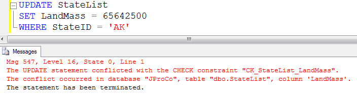 UPDATE STATELIST ERROR.