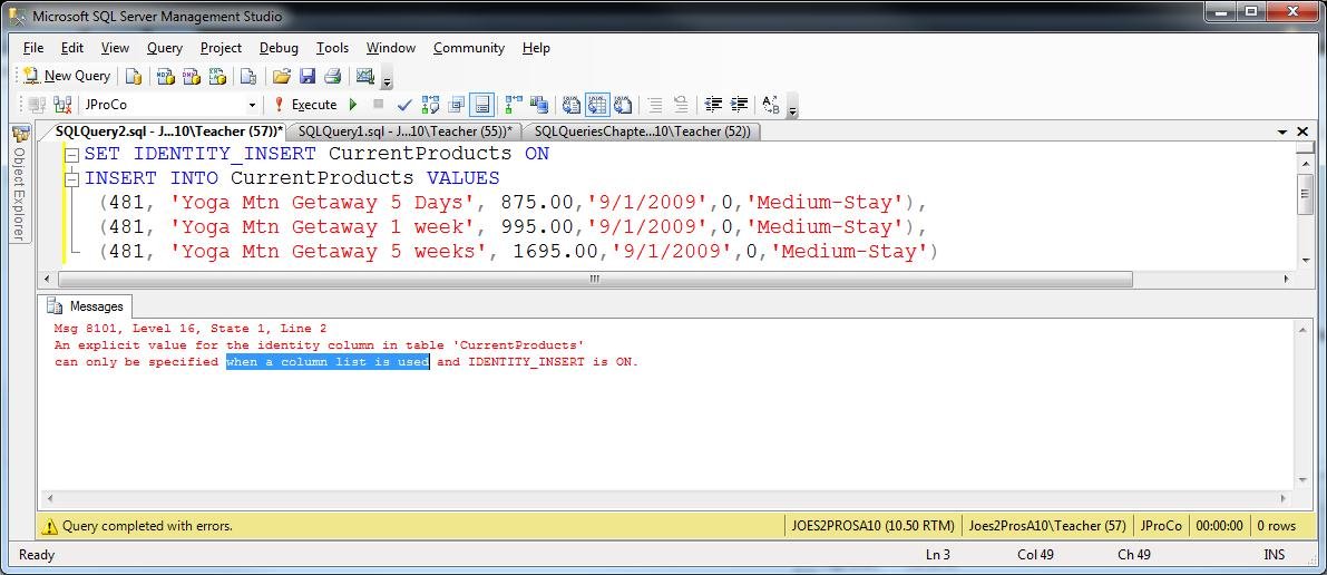 Execution plan window in SQL Server Management Studio.