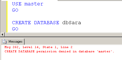 SQL query with error.