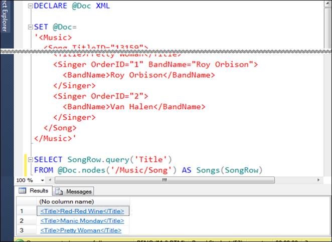 DECLARE statement in SQL.