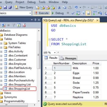 Run SQL query in SQL Server Management Studio.