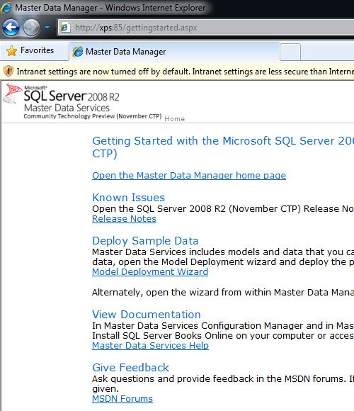 Starting with the SQL Server 2008 CTP.